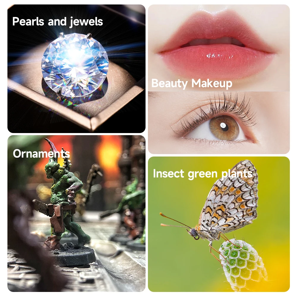 MARTVSEN 120MM Macro Lens, Professional 5K HD 10x Super Macro Universal Clip Camera Photo Lens for Samsung Andriod iPhone