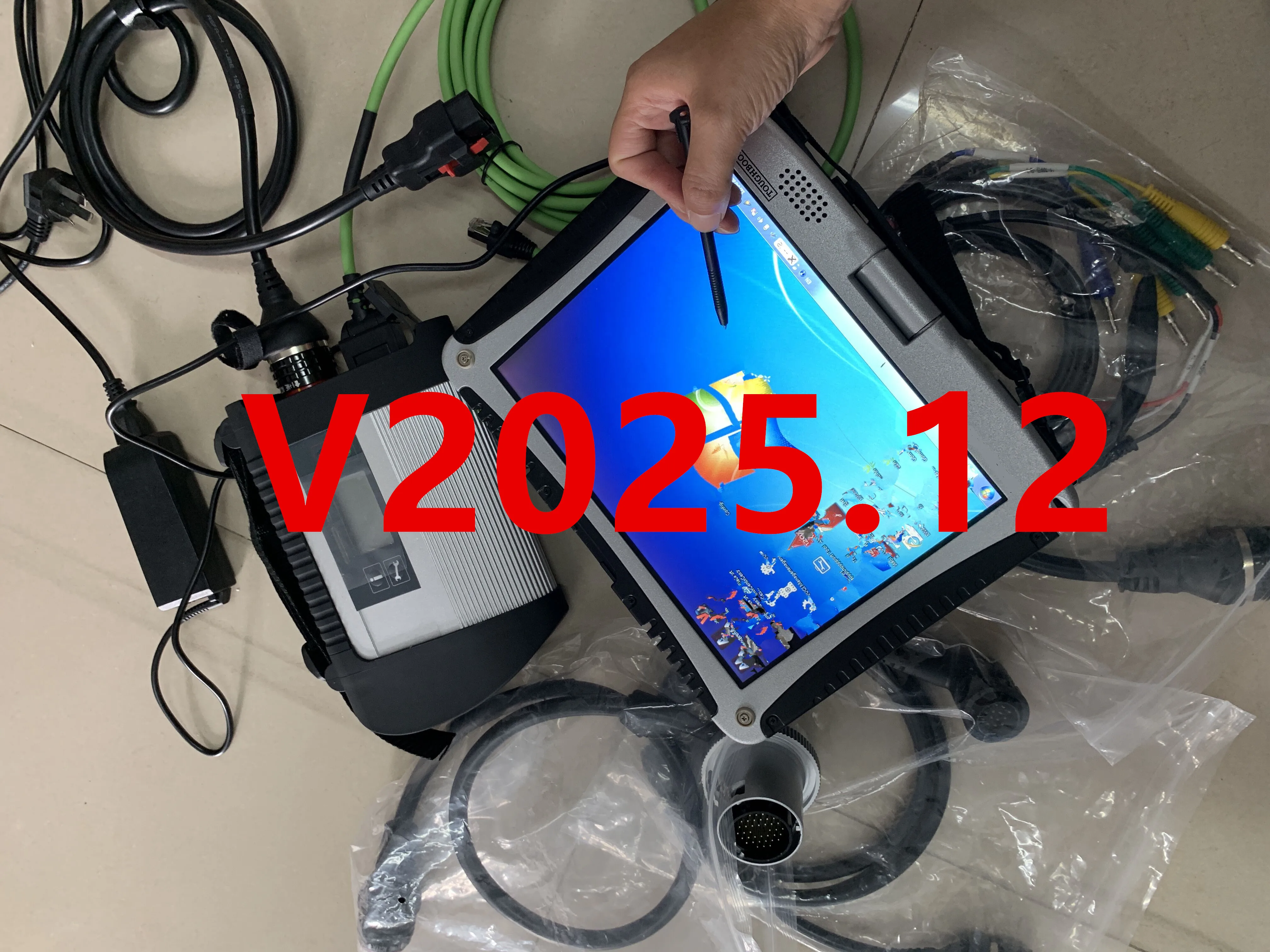MB Star C4 DOIP Multiplexer SD Connect Xentry V2026.09 Software SSD in CF-19 Diagnostic Laptop