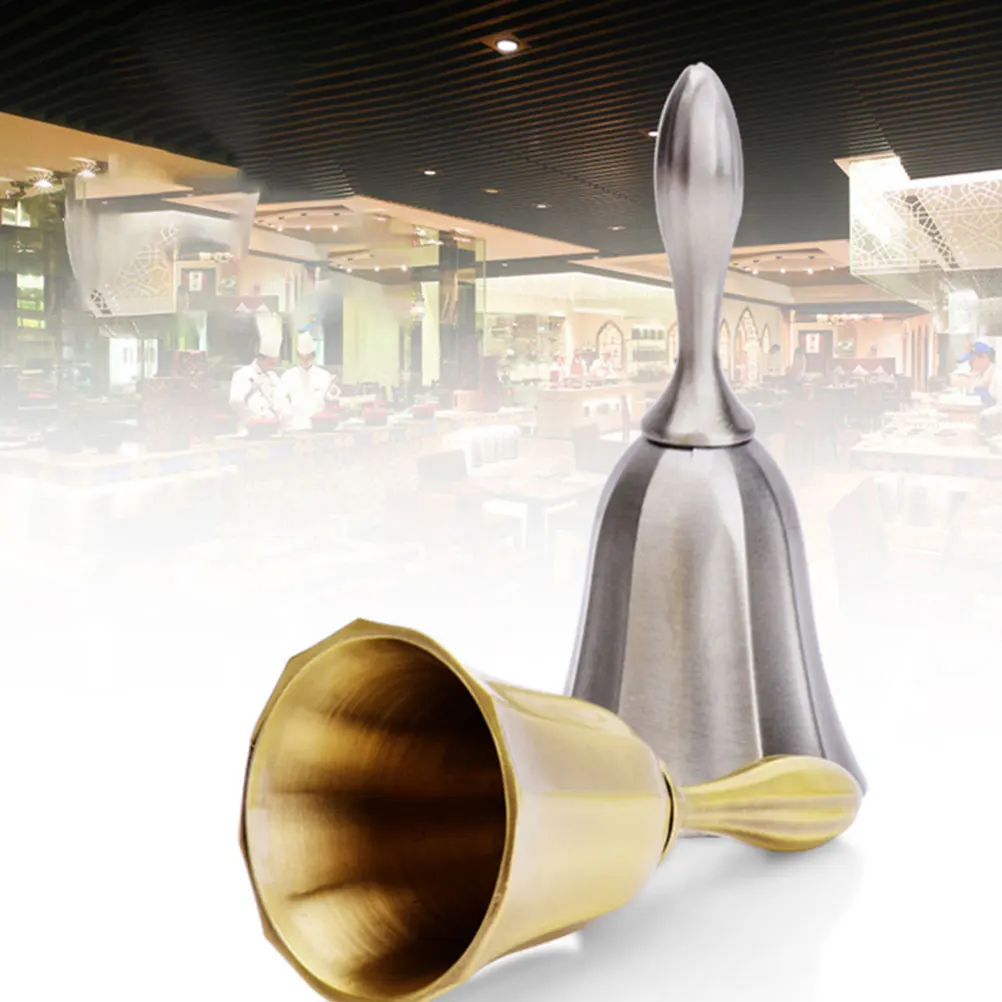 

Hand - Portable Table For Bar Counter Restaurant Hotel Kitchen Service Dinner Call Bell Decorative Desk Bell