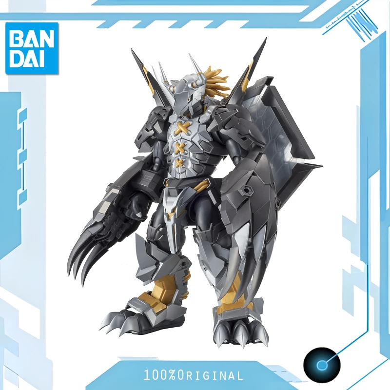 BANDAI Anime BLACKWARGREYMON Figure-rise Standard Amplified Model Kit Assembly Model Handmade Toys Figures Holiday Gifts