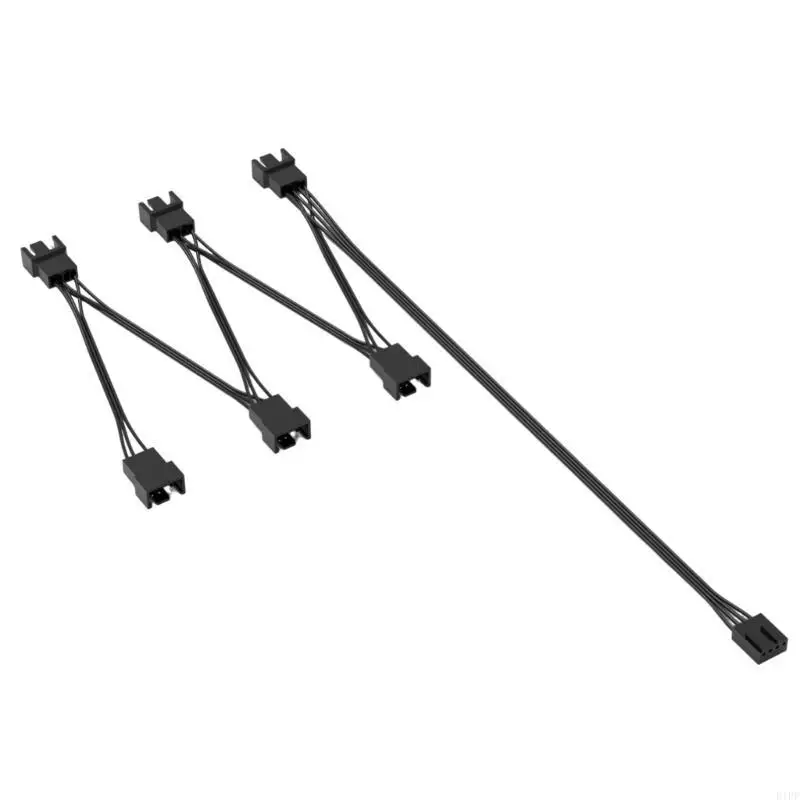 E1pf тихий спектакль 4PIN PWM ПК Удлиняющий кабель скоростного контроллера вентилятора