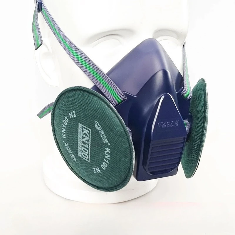 Industrial Dustproof Accessories Tools Protective Mask Dust Mask Half Full Face Dust Mask Spray Paint KN100 Anti-particle Filter