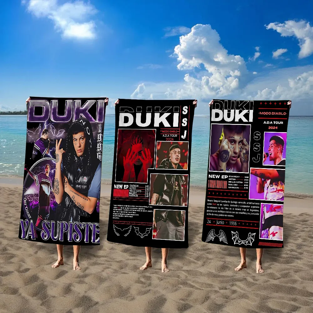 

D-Duki Singer Microfiber Beach Towel Absorbent Quick Dry Soft Yoga Swimming Resort Mountain Climbing Towel