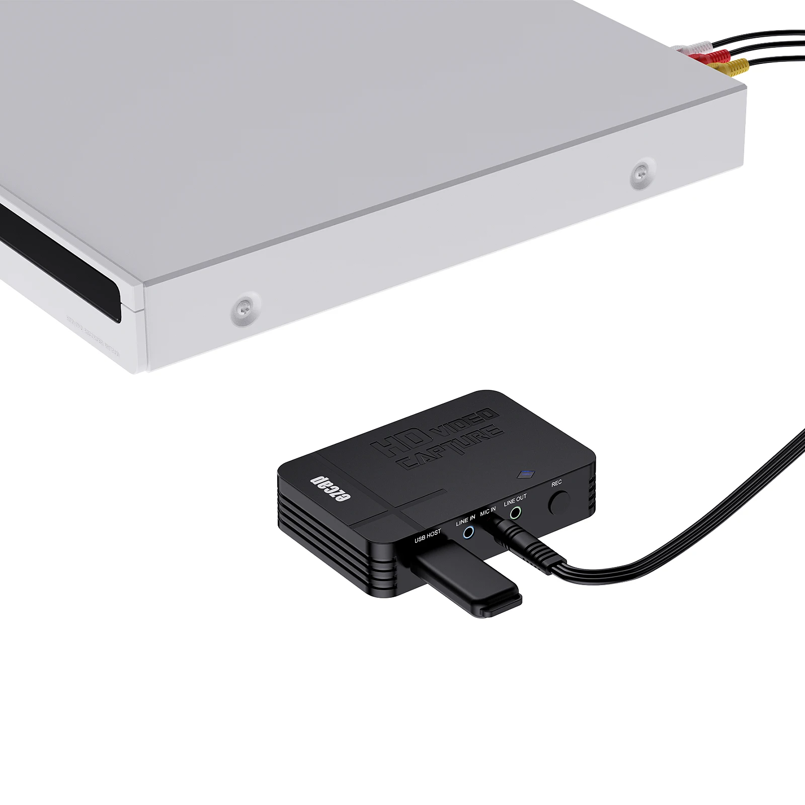 HDMI AV Audio Video Capture Card Game Recorder for PS4 DVD Camera Computer Laptop PC TV Box Recording To USB Flash Drive U Disk