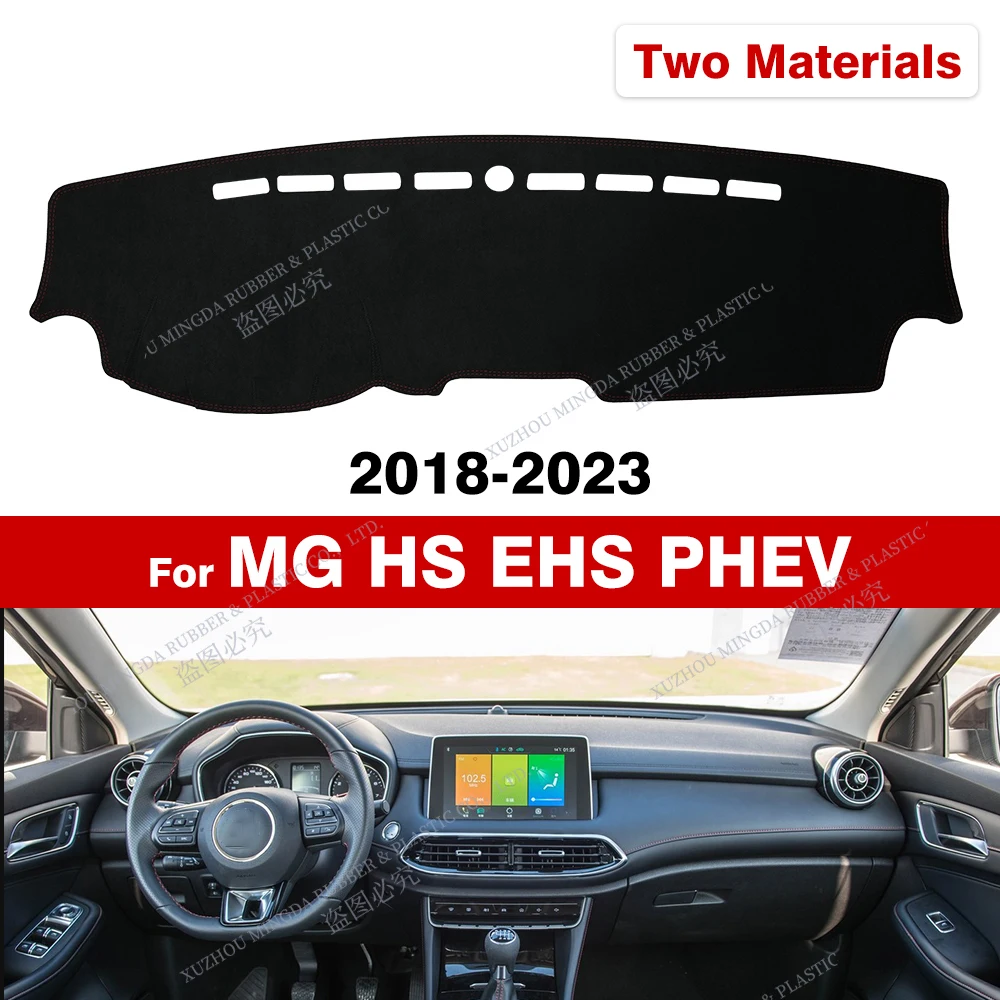 

Car Dashboard Cover For MG HS EHS PHEV 2018 2019 2020 2021 2022 2023 Dash Mat Sun Shade Anti-UV Carpets Car Accessories