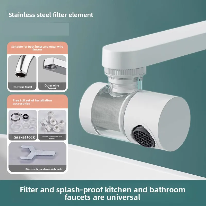 

Tap Water Purifier Washable Replacement Kitchen Faucet Strainer Water Saving Aerator Nozzle Tap Filter Bathroom Fixture