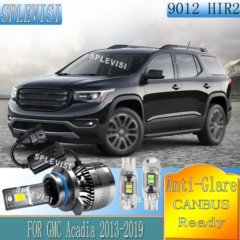 

Long Lasting and Bright Easy DIY Installation Waterproof Headlight LED Bulbs FOR GMC Acadia 2013 2014 2015 2016 2017 2018 2019