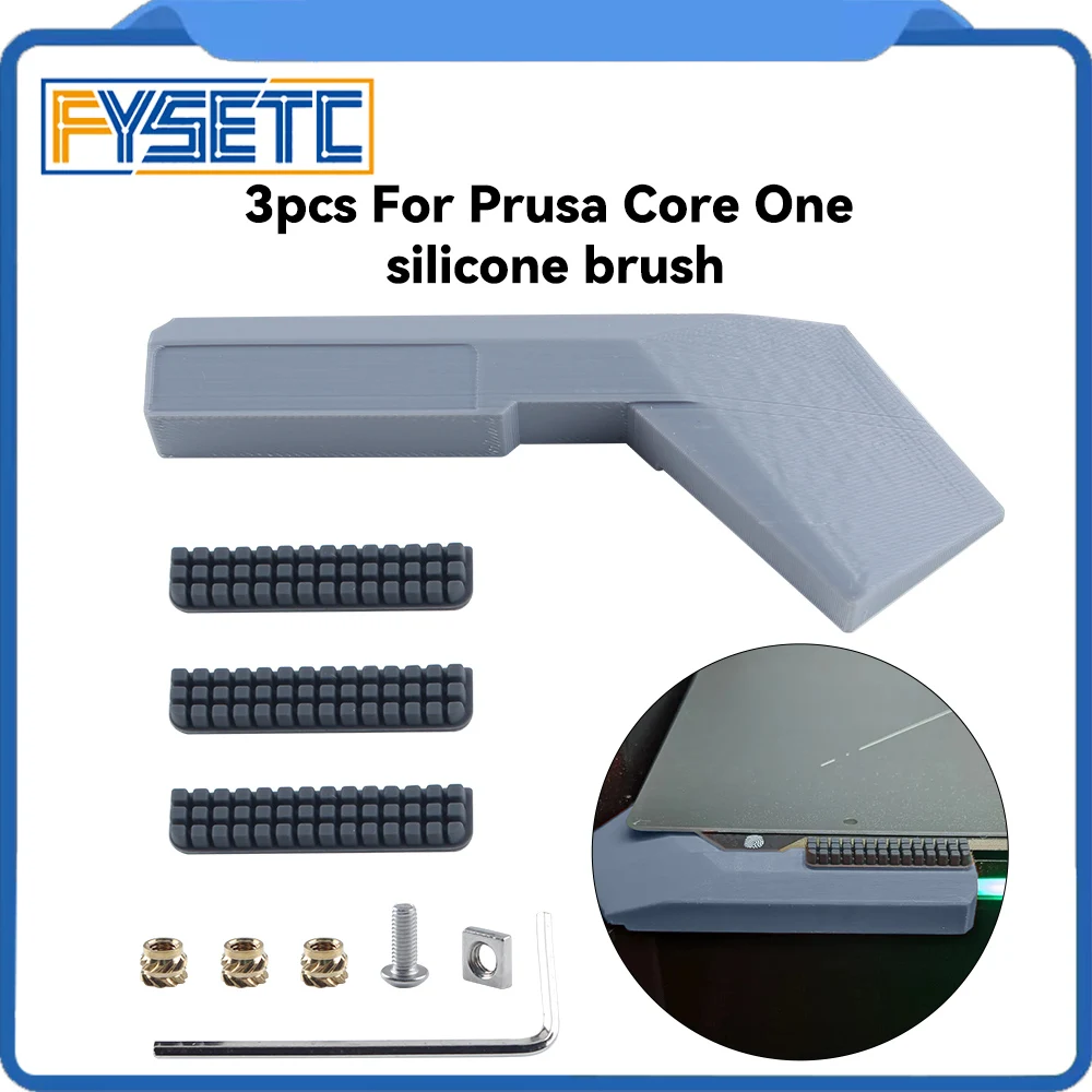 Для Prusa Coreone очиститель насадок щетка стеклоочиститель силиконовая щетка скрубберы на подставке для Prusa coreone инструмент для очистки 3D-принтера Для Prusa Coreone очиститель насадок щетка стеклоочиститель силиконовая щетка скрубберы на подставке для Prusa coreone инструмент для очистки 3D-принтера