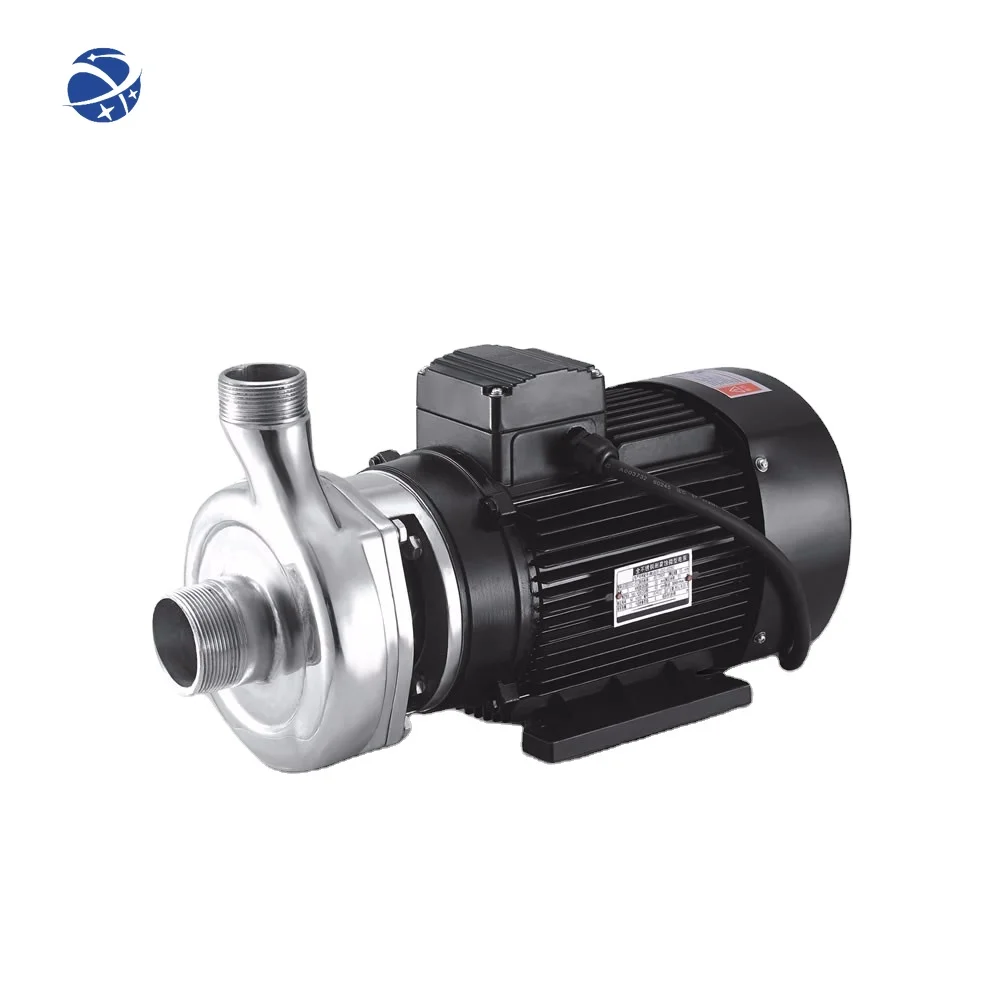 YUNYI Chemical transfer centrifugal pump mini water pressure booster pump 3hp price for juice milk chemical liquid