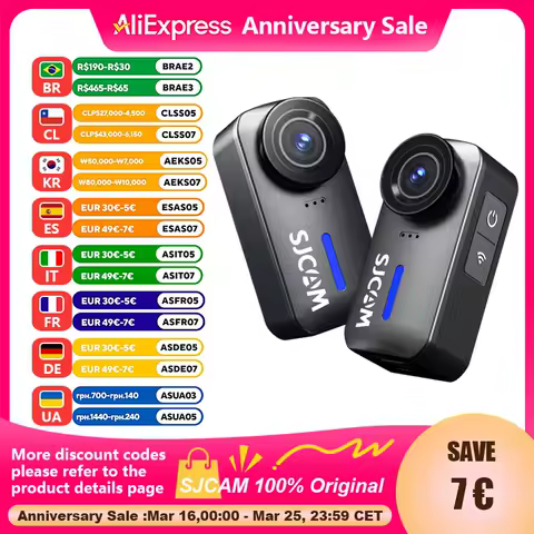 SJCAM C110 4K HD Waterproof 30m Action Camera with WiFi Electronic Image Stabilization 135&deg; Wide Angle 2.5H Battery