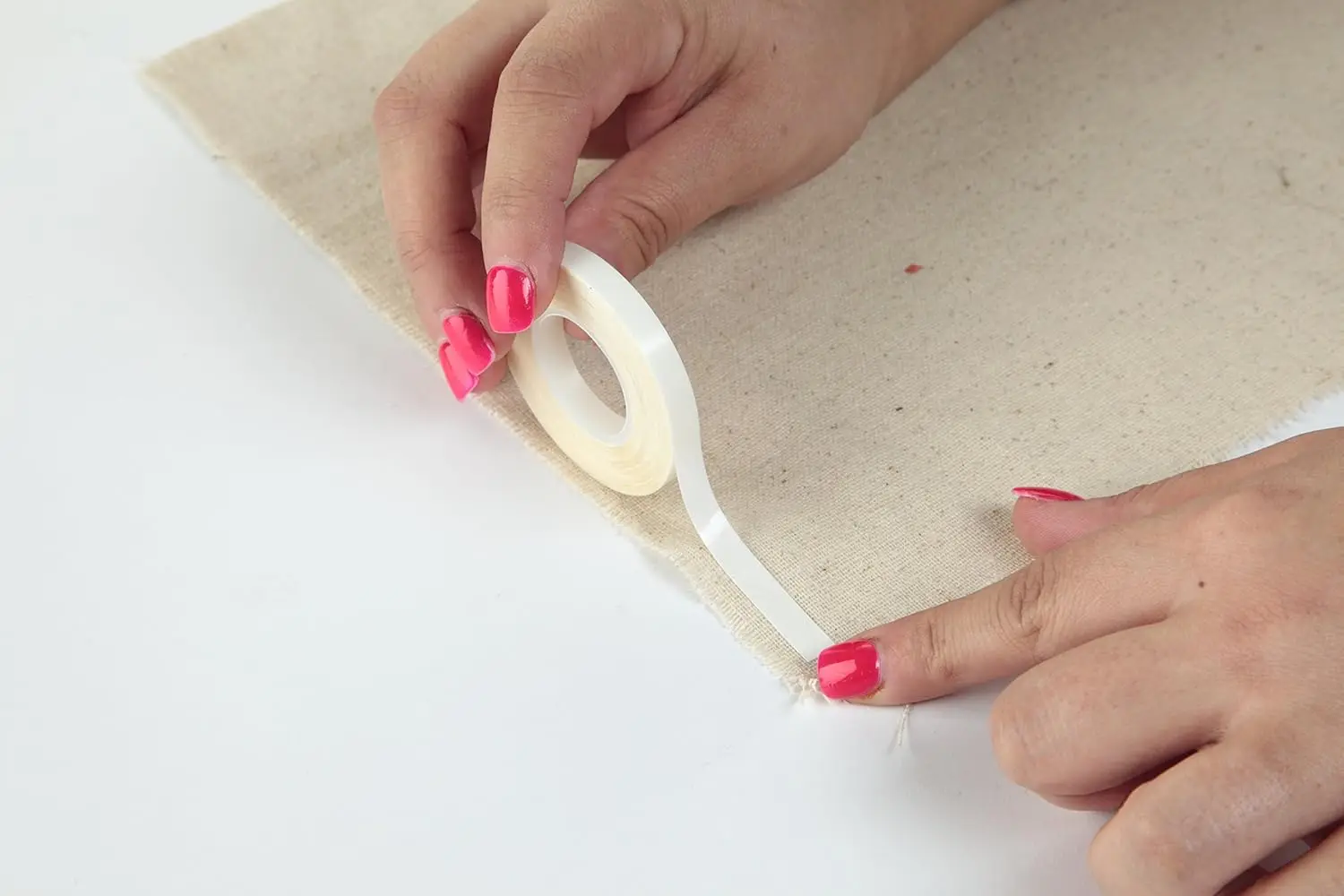 Cinta de fusión de tela, "Rollo de cinta de tela permanente de 5/8"