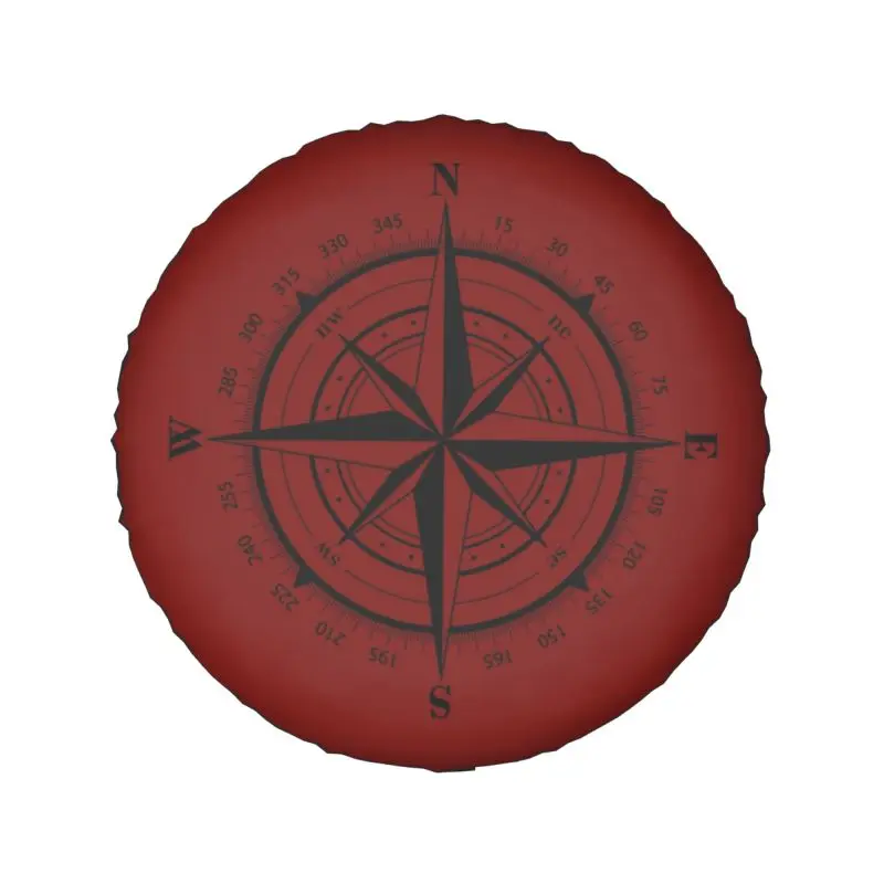 True North Compass Nautical Spare Wheel Cover Fit for Jeep Hummer 4x4 Trailer Sailing Sailor Tire Protector 14