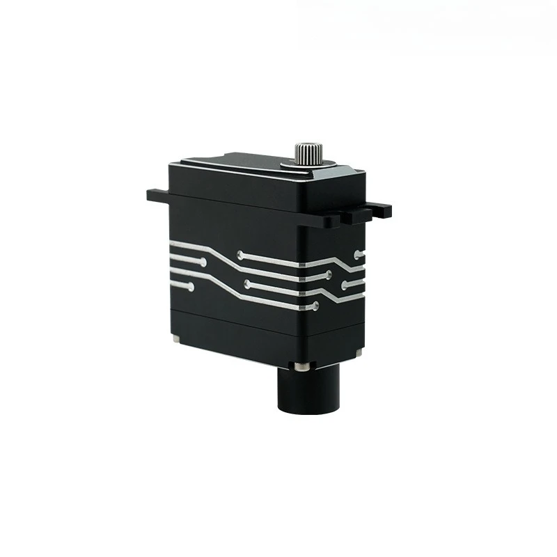 Waterproof servo 40KG large torque drone rudder surface control servo anti-interference magnetic code can be multi-turn