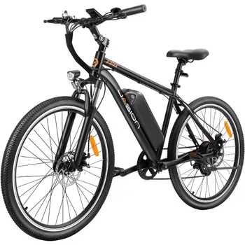 Image Adult Electric Bike, 500W Brushless Motor, 20MPH Electric Mountain Bike, 360Wh Removable Battery, 7-Speed 26-inch Tires