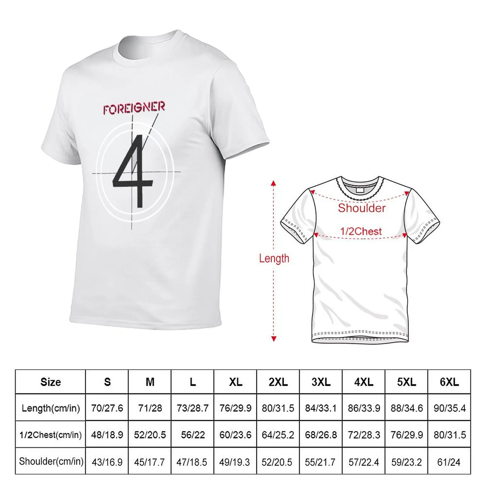 Foreigner T-Shirt Summer Sports Quick Dry T-Shirt