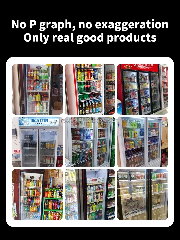 ثلاجة المشروبات الزجاج تستقيم عرض الثلاجة أفضل ثلاجة سوبر ماركت التجارية بالجملة