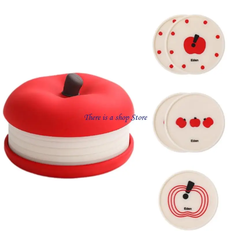 

D0AD Декоративные яблоки Устойчивые из ПВХ материалы для кофейных чай