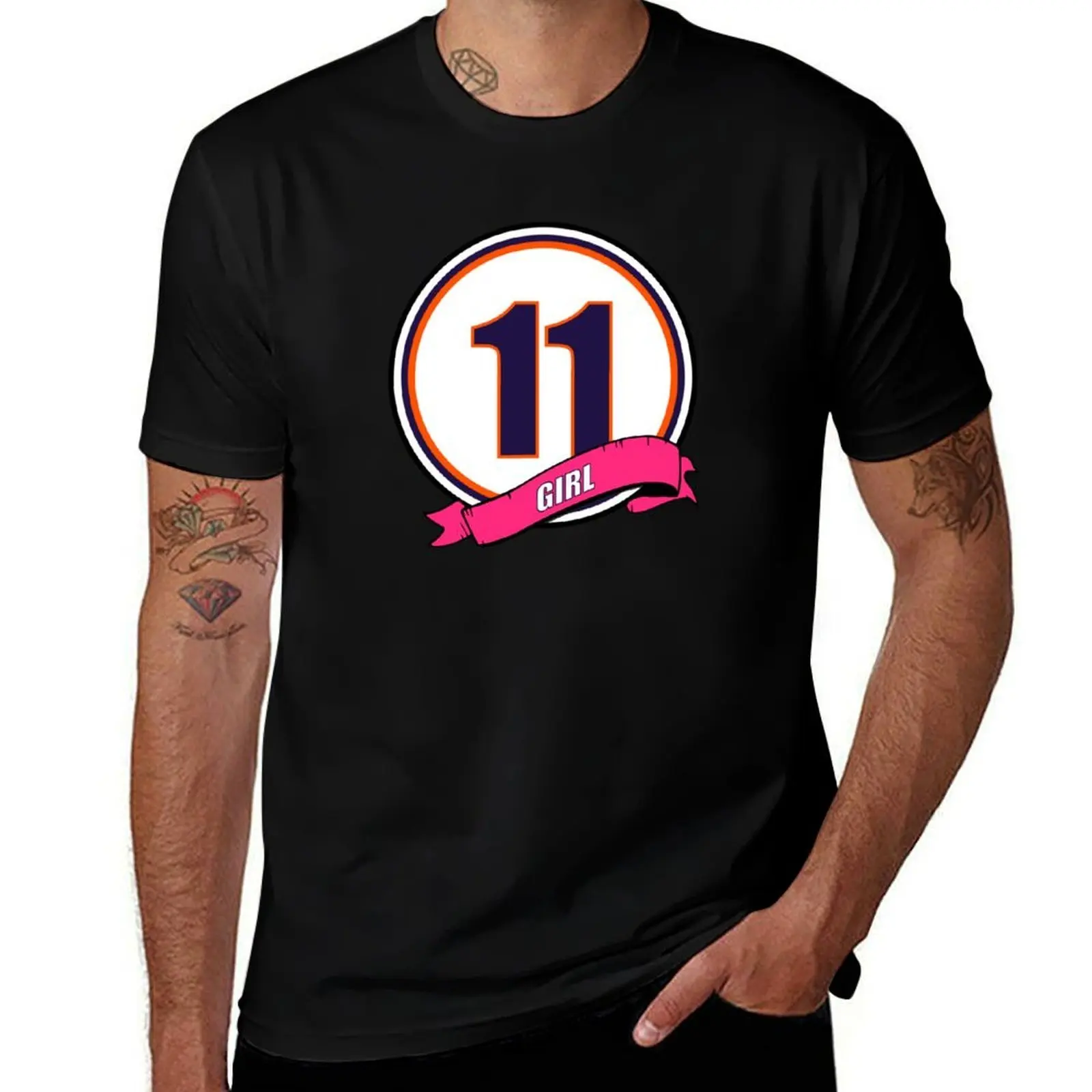 Hamlin Circle w/Banner (Girls) T-Shirt Daily Casual Short Sleeve Tee Shirt T-Shirt