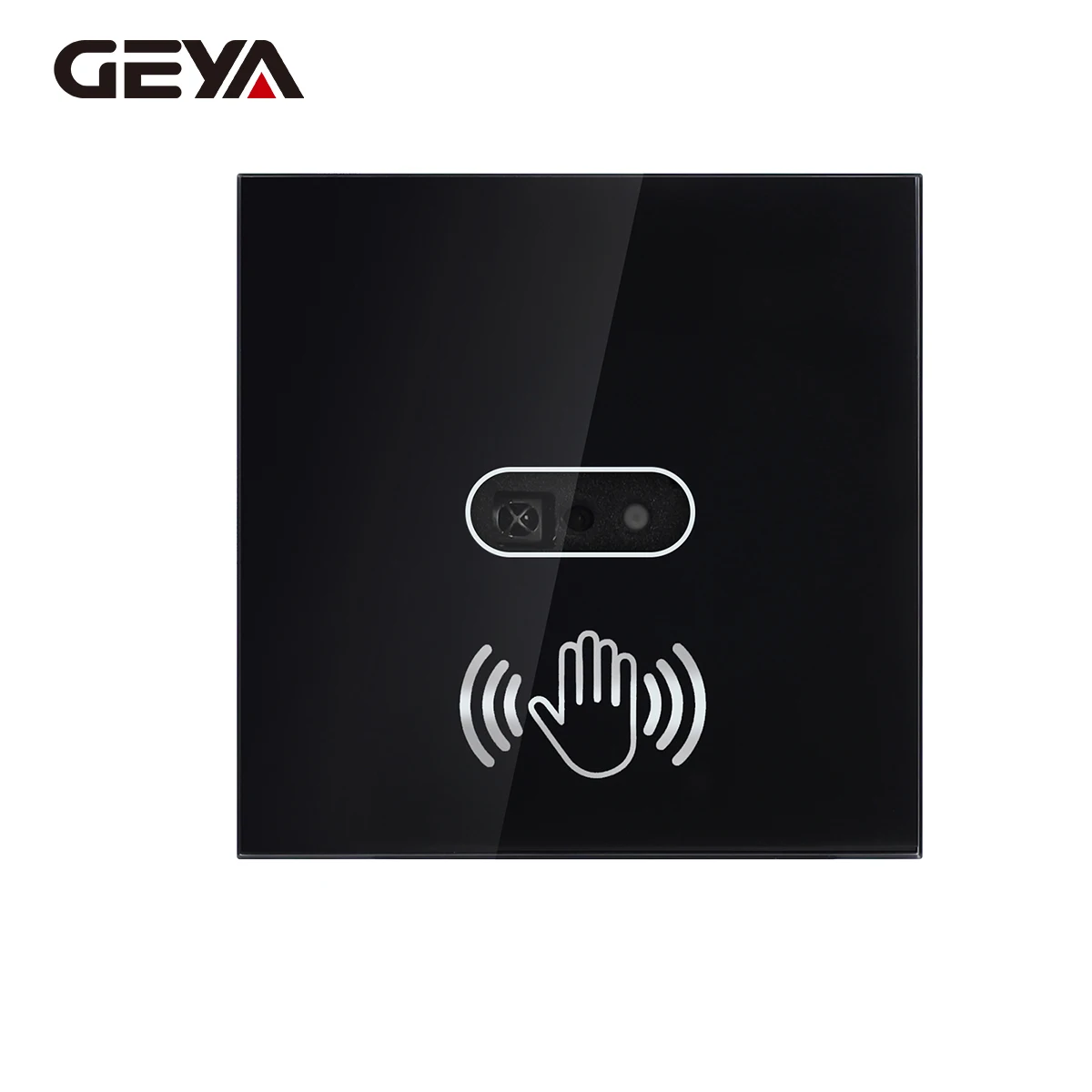 

EU Smart Wall Light Switch Infrared No Need Touch Human Body Detection Auto On Off IR Sensor Glass Screen Panel Infrared