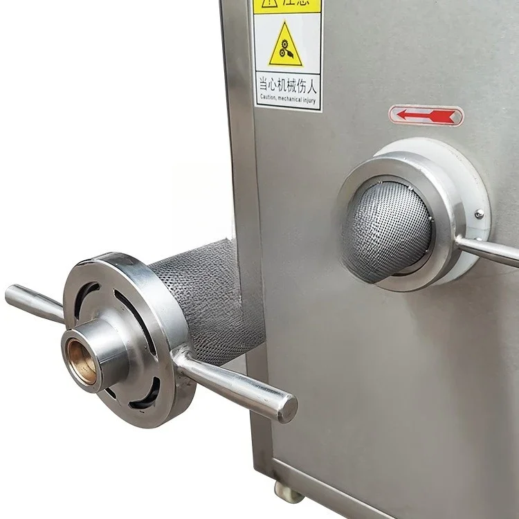 Automatic fish meat picking machine, pulp filter, commercial multi-functional  meat filter, stainless steel,  bone