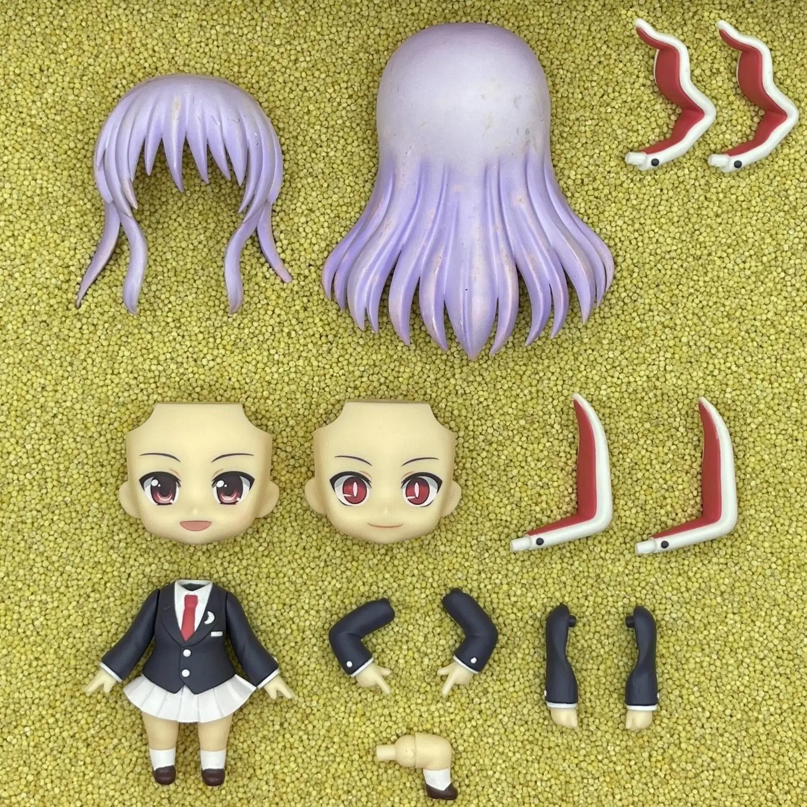 

lingxian GSC Clay Man Face doll face hair doll accessories
