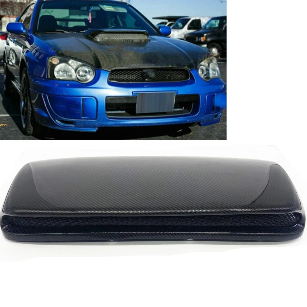 Car Air Vent Cover Hood Scoop Bonnet Front Engine Outlet Duct Flow Cowling For Subaru Impreza WRX STi 8th Gen 2004-2005