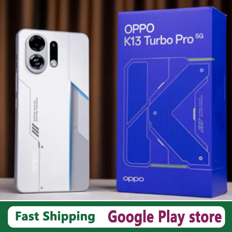 متوفر في المخزون هاتف oppo K13 Turbo Pro الذكي Snapdragon 8s Gen 4 OTA 6.8 بوصة AMOLED 50.0MP كاميرا 80 وات شحن بطارية 7000 مللي أمبير في الساعة #1