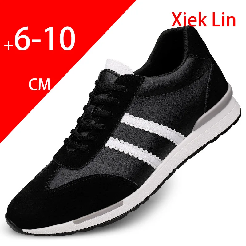 Mens heightening shoes New model in high demand Rubber sole Comfortable Anti slip Wear resistant Increase by 6/8/10 centimeters