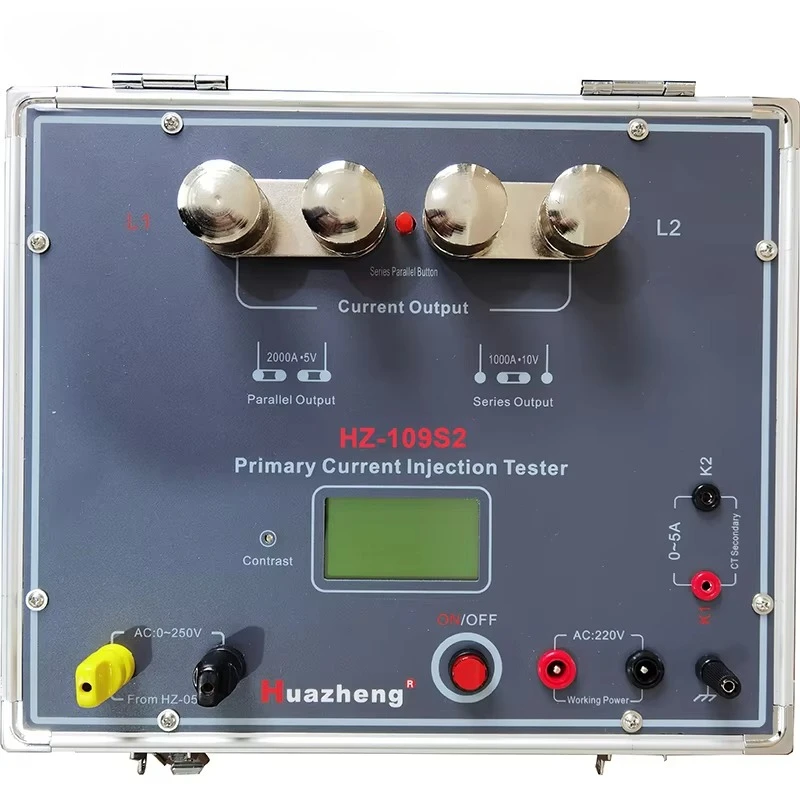 HZ-109S2 Primary Current Inje ctor Test Instrument 2000A High Current  Test System