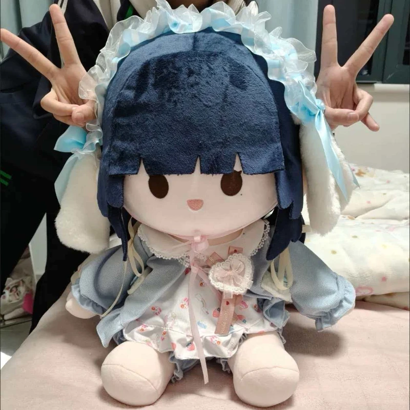 

40-сантиметровая аниме-кукла Honor of Kings Си Ши, милая косплей-кукла из мягкого хлопка, в мультяшном стиле, с одеждой для переодевания, в сидячей позе, игрушка-фигурка, подарок