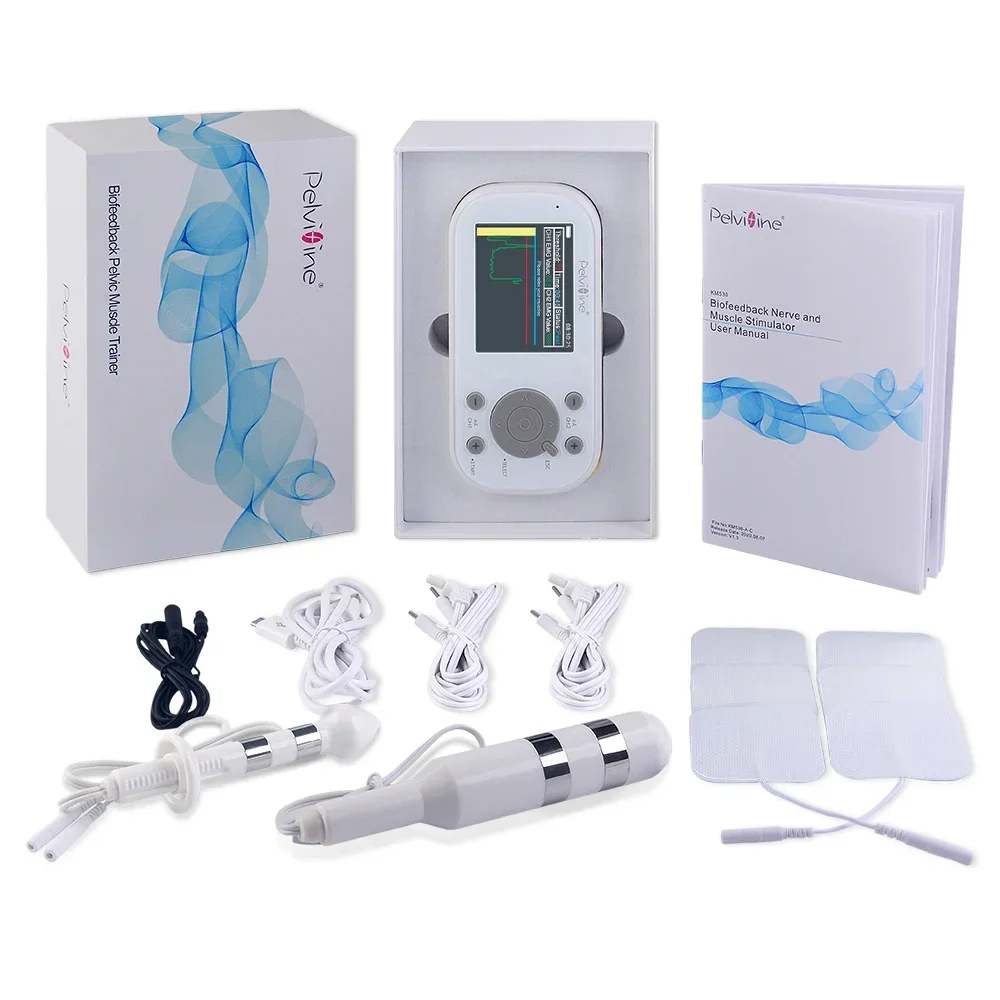 In Stock Biofeedback EMG Pelvic Muscle Electrical Trainer KM-530 Kegel Exerciser Incontinence Therapy For Women