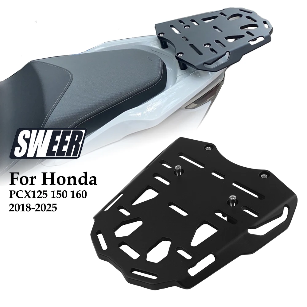 

For Honda PCX160 Motorcycle Cargo Storage Tail Box Support Bracket For Honda PCX160/150/125 2018-2025 Rear Luggage Carrier Rack