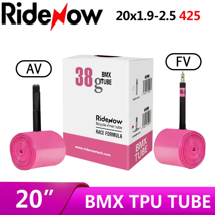 RideNow TPU Fahrradschlauch 20 Zoll 425 BMX Fahrradreifen 45mm Presta-Ventil MTB Fahrradreifen 20"x 1.9 2.0 2.1 2.2 2.3 2.4 2.5 – Detail 5