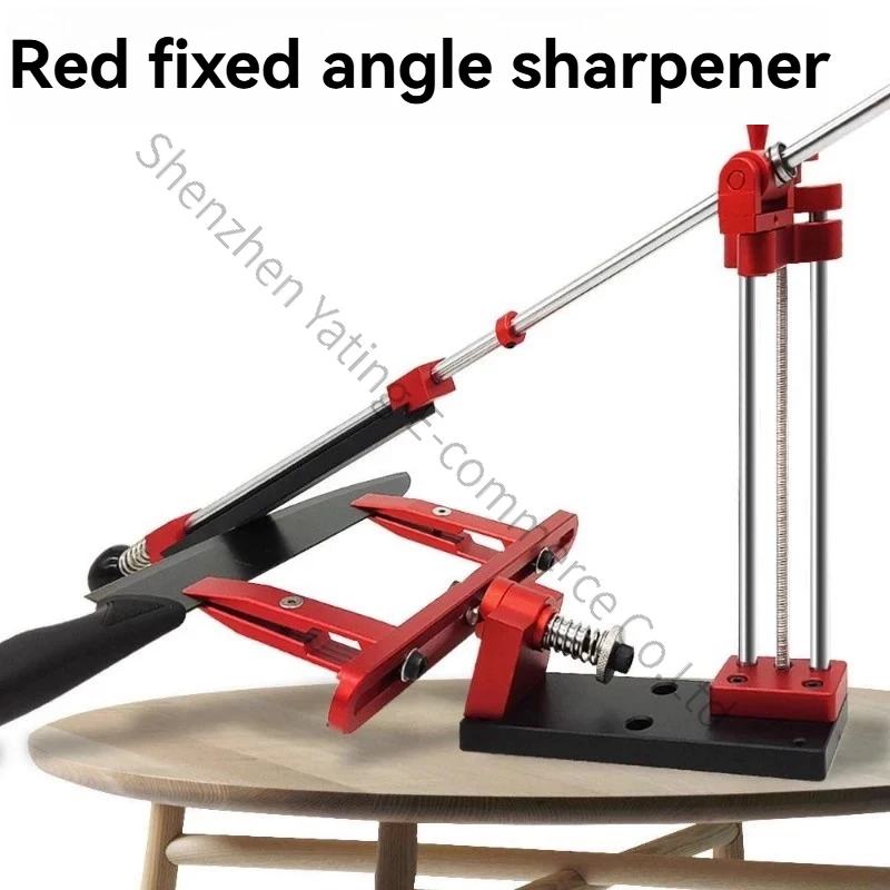 Knife Sharpener Adjustable Turnable Knife Sharpener Gantry Fixed Angle Aluminum Alloy Knife Sharpener
