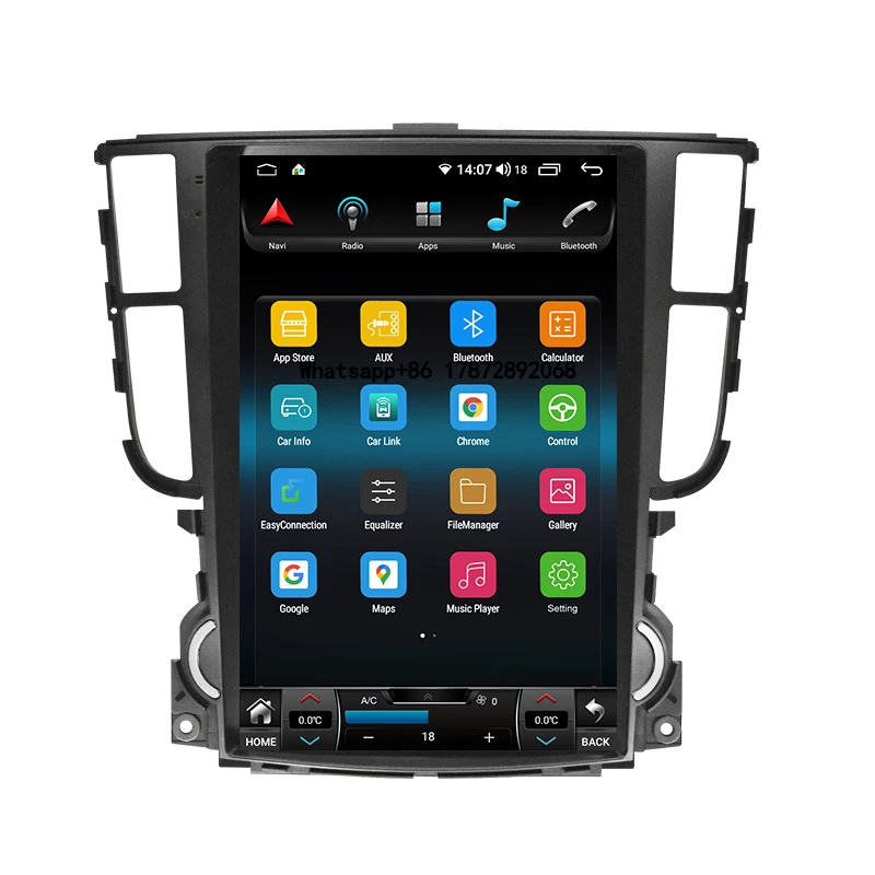 

Android 14 for TL 2004-2008 Car Radio Multimedia Video Player Stereo, 12.1-inch Android Navigation Carplay