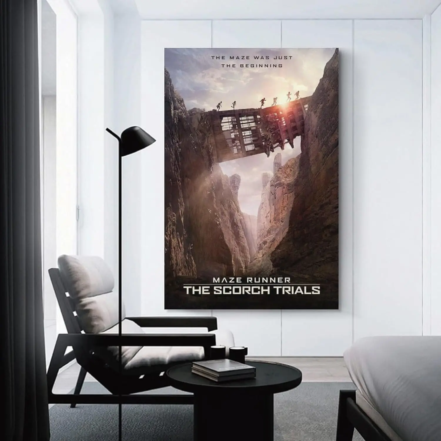 المتاهة عداء العقارب المحاكمات الفيلم المشارك الخيال العلمي الرعب ملصق فني (3) قماش جدار الفن يطبع ملصق الهدايا صور الصورة