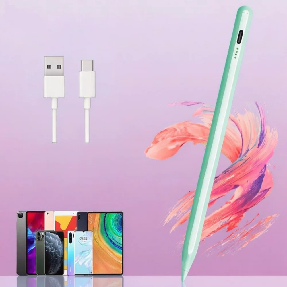 Magnetic Active Stylus For For IPad Android Tablets Smooth Precise Drawing Pencil Capacitive Touch Screen Writing Tool Pen