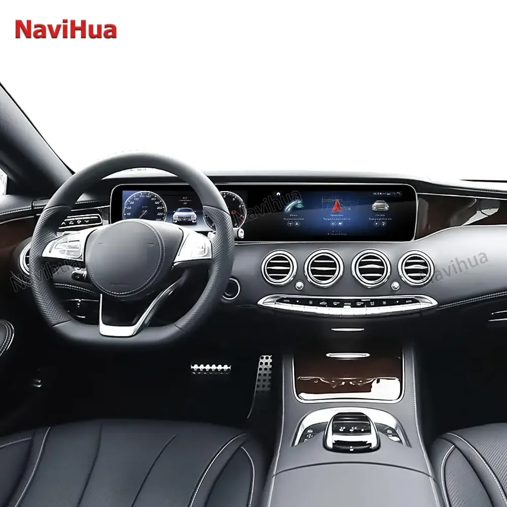 

12.3 Inch Touch Screen Multimedia Android Car Radio For Mercedes Benz S Class W222 2014 2017 Auto Head Unit Monitor New Upgrade