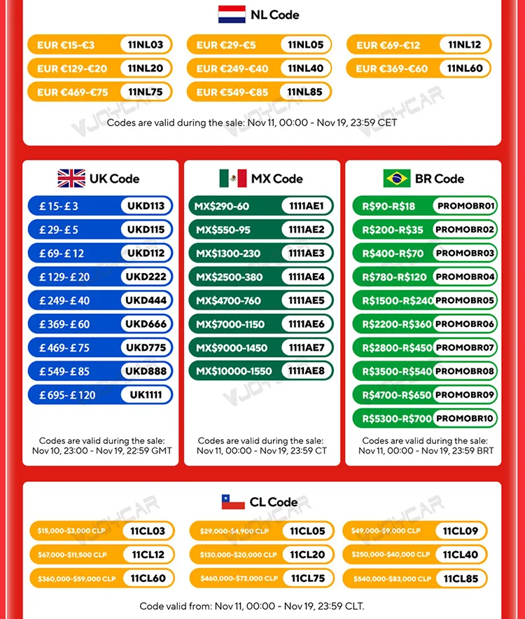 AliExpress 2025 11.11 بيع مهرجان واحد تعزيز كبير رموز الخصم الرموز المحدودة تأتي أولاً يخدم أولاً