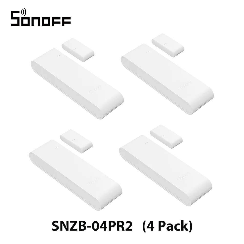 SONOFF SNZB-04PR2 SenseGuard DW Gen2 Zigbee deur-/raamsensor Actieve beveiliging met sabotage-alarmen Matter Bridge via Apple Home