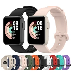 silicone Strap For Xiaomi Mi Watch Lite band Global Version Replacement watchband Bracelet mi watch lite Redmi Watch strap