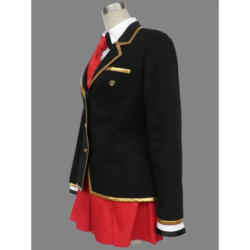 

qq273 Unisex Anime Cos Himeji Mizuki Costume, Halloween and Christmas Uniform, Custom Size