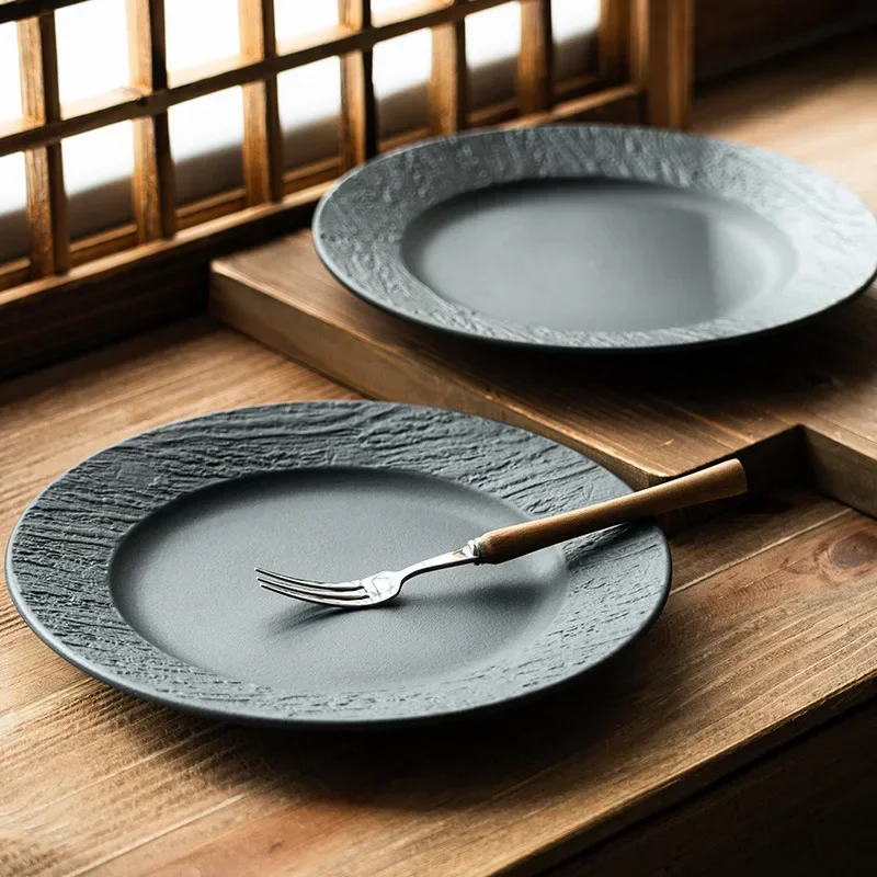 

Ceramic Plate Household Steak Western Pasta High Value Dessert Plate Vegetable Plate