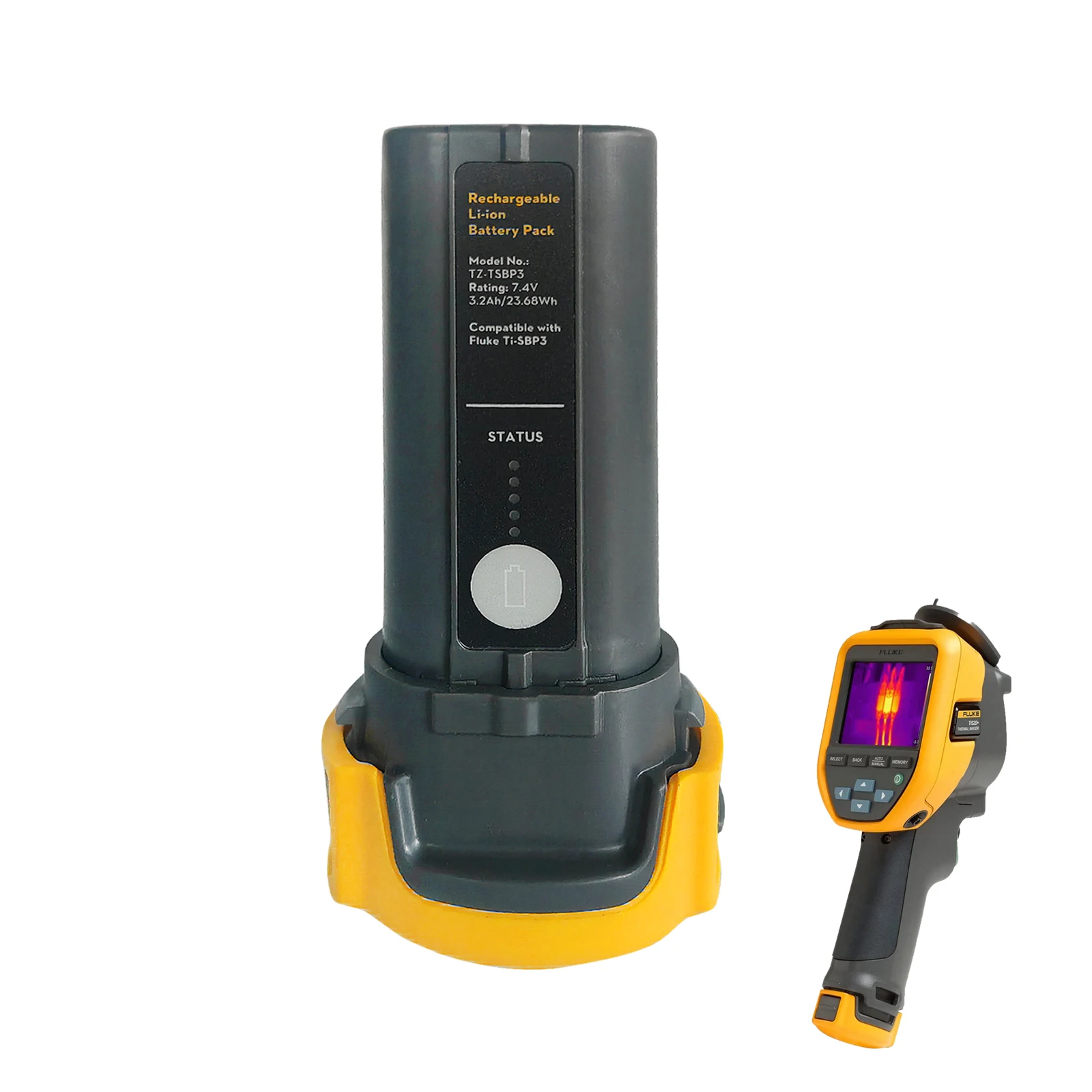 

3200mAh Fluke TI SBP3 Rechargeable Smart Battery Pack Compatible with Ti100 Ti105 Ti200 Ti27 Ti29 Ti300 Ti32 Ti400 Ti401 Ti450