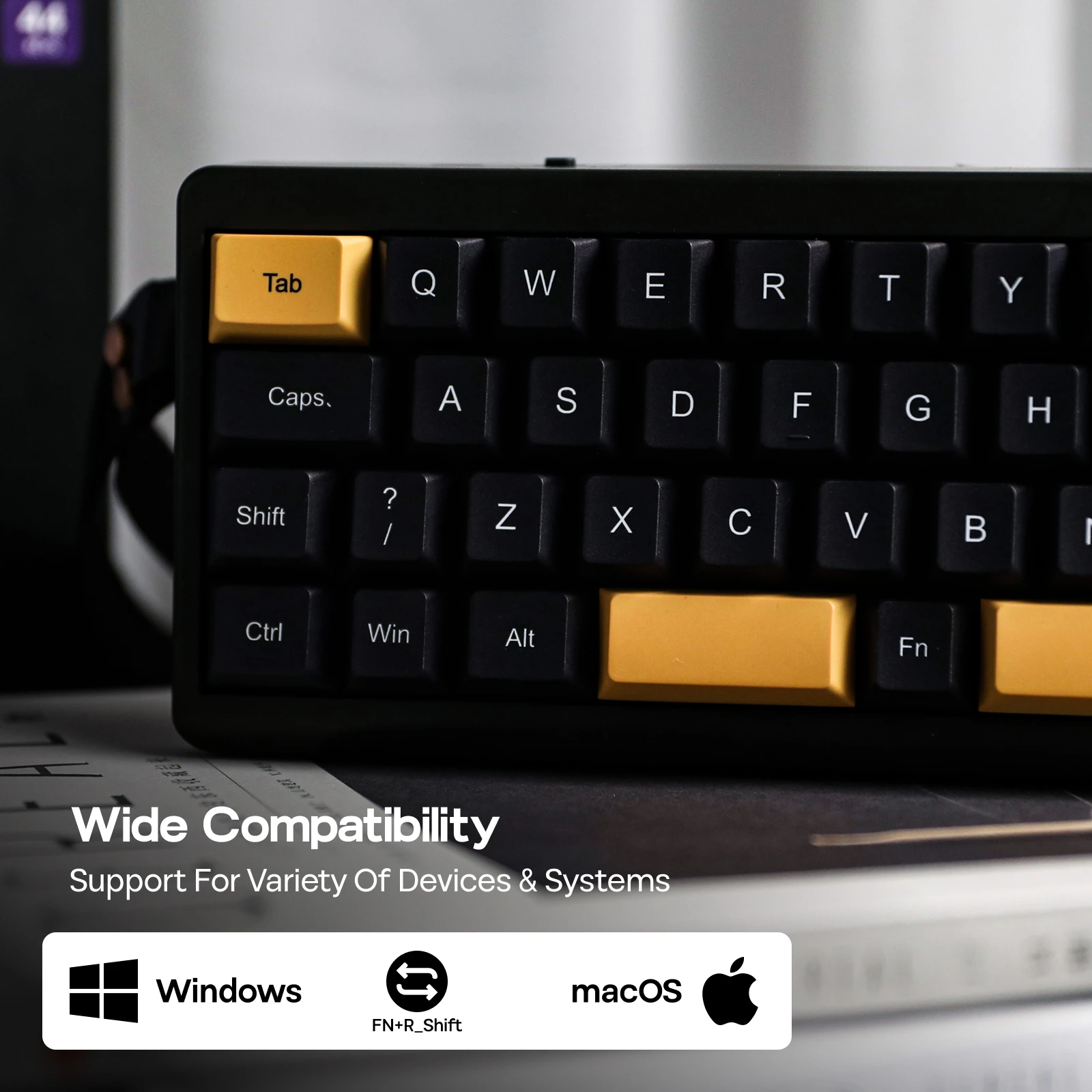 EPOMAKER TH40 ブラック44キーガスケットマウント Amazon | EPOMAKER TH40 コンパクトな40% QMK/VIA ワイヤレス