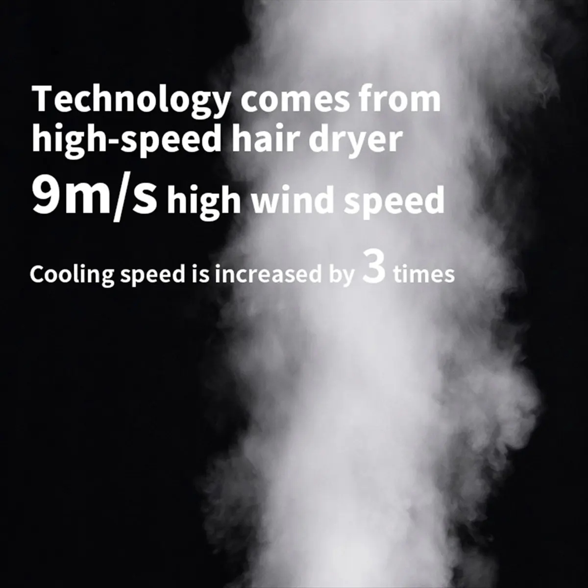 

HGHO Portable Hand Fan Outdoor 3000mAh Battery Powerful 100-High Speed Led Display Handheld Fan Rechargeable Personal Fan(A)