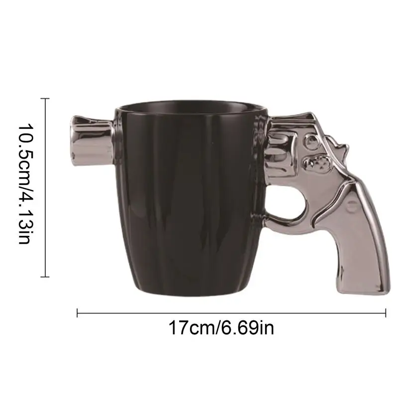 Creative Fashion Personality Mugs Model Pistols Cup Landmines Modeling Cup Coffee Mug Milk Mug Valentine's Day Funny Gifts