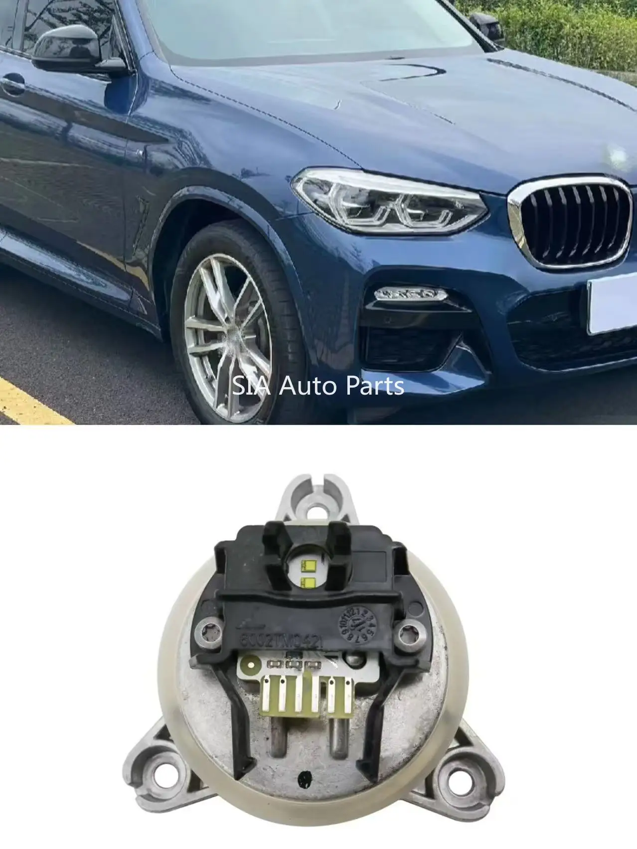

For BMW X3 G01 X4 GO2 2016-2019 Headlight LED Module DRL Module Daytime Running Light 63117466102 6002TM0421