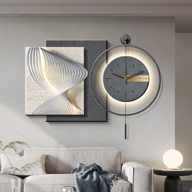 Minimalist Restaurant Wall Clocks Simple Silent Bedroom Fashion Wall Clocks Nordic Interior Orologio Da Parete Home Decoration