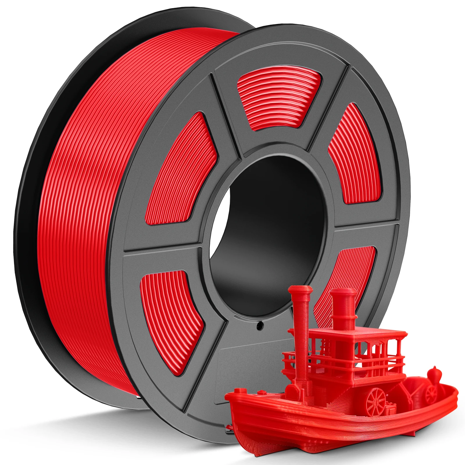 TECBEARS 1Roll pla plus 3D-filamentprinter 1,75 mm ± 0,02 mm Milieuvriendelijk, glad en bubbelvrij filament FDM DIY-cadeau - afbeelding 2